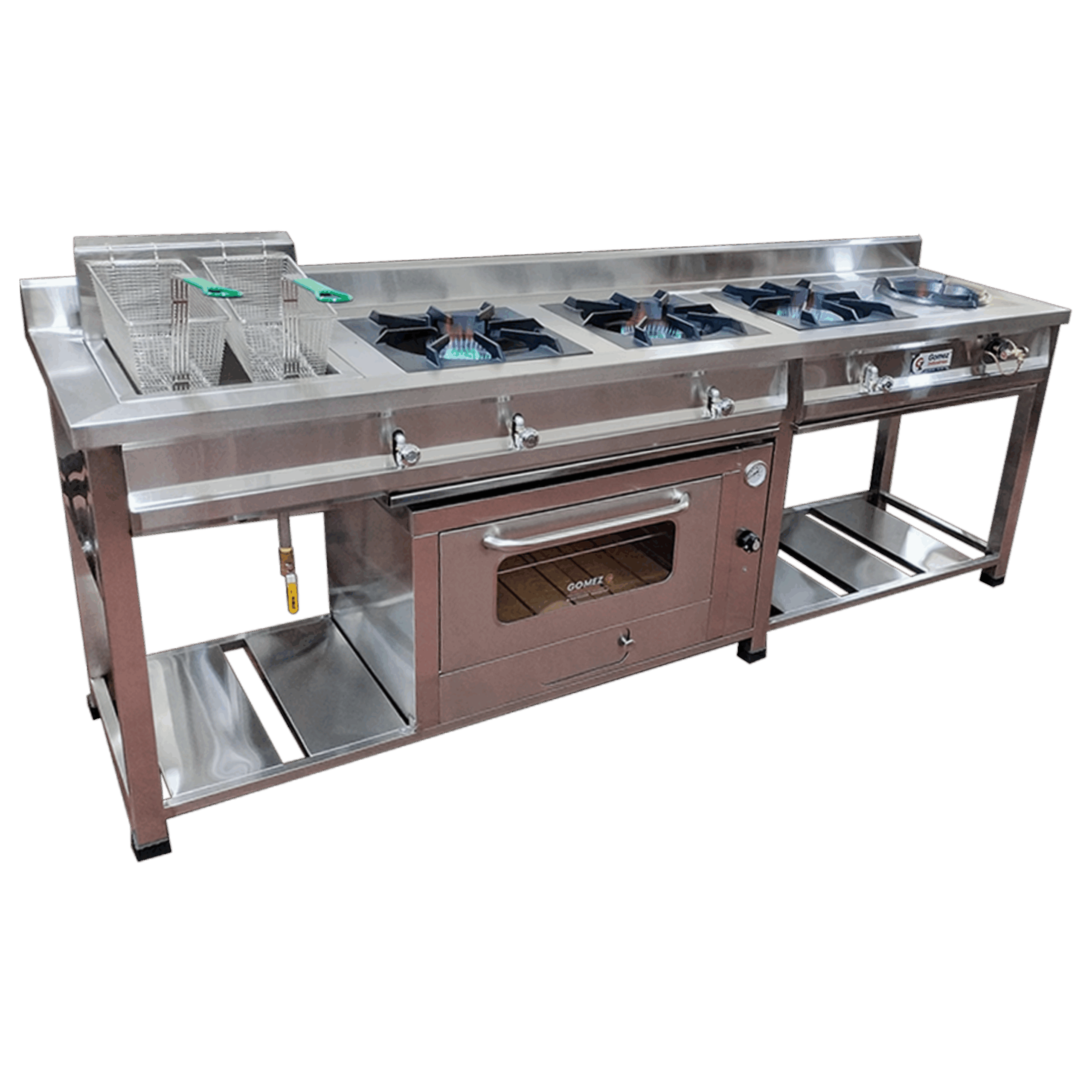 COCINA LINEAL MULTIFRY CHEF
